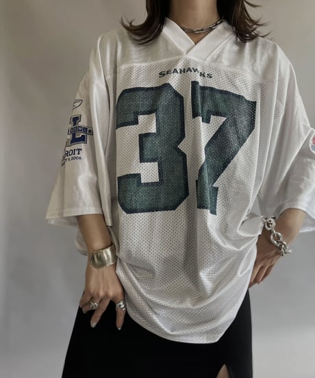 【USED】NFL SEAHAWKS Game Shirt / 230520-024
