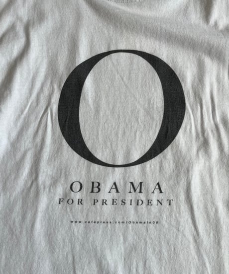 【USED】 OBAMA T-Shirt  /240629-022