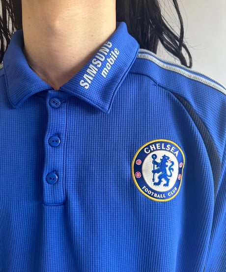 【USED】 adidas CHELSEA Soccer Shirt  /240603-070
