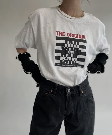 【USED】 T-shirt "Jail-A-Thon For The American Cancer Society" / 220827-008