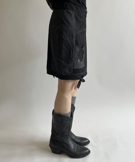 【USED】 Design Pocket Mini Skirt / 250517-031