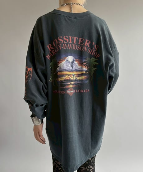 【USED】 HARLEY DAVIDSON L/S T-Shirt / 260627-001