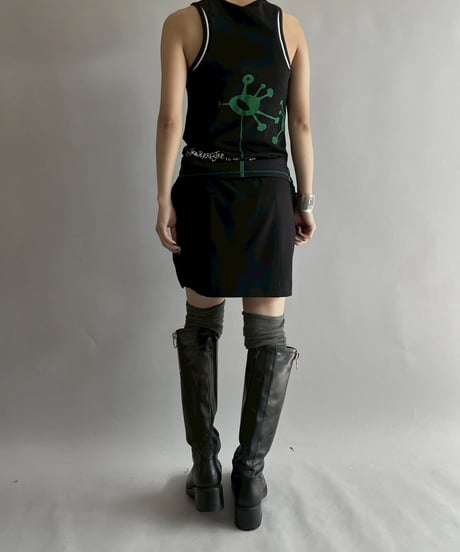 【USED】 SILVIAN HEACH Design Mini Skirt /251014-009