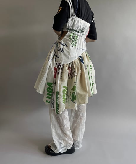 【RE;CIRCLE】RE Eco-Friendly Bag Code Camisole Middle One-piece / 240613-004