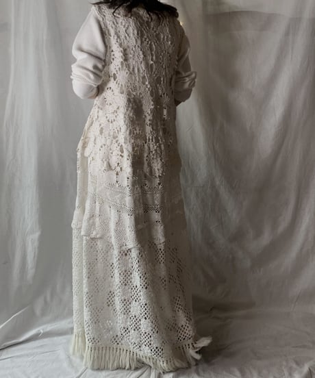 【RE;CIRCLE】  RE Crochet N/S Dress ②/210512-006