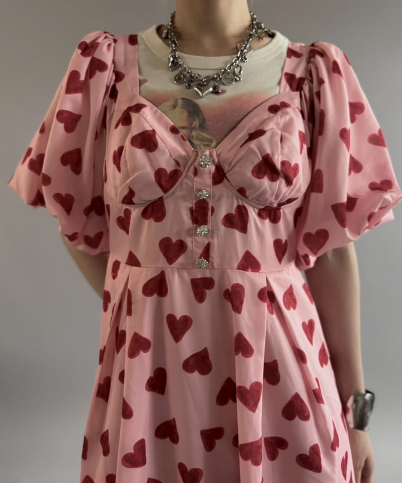 USED】 sister jane Dead Stock Heart Pattern One