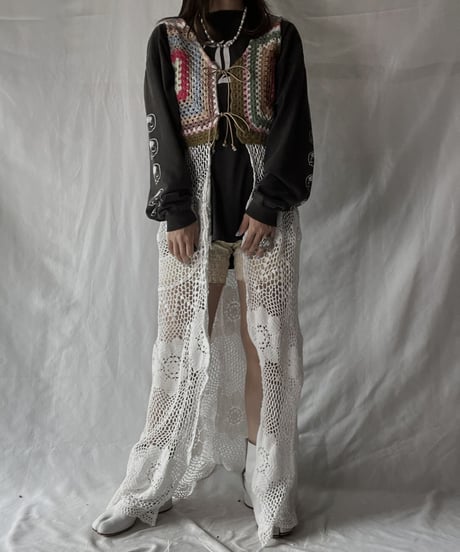 【RE;CIRCLE】 RE Granny × Crochet N/S Gown①/211014-011