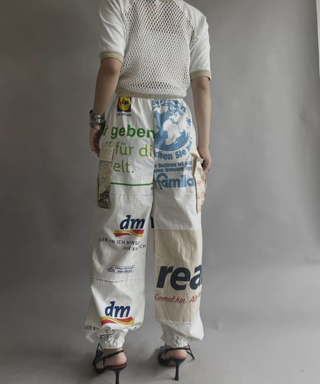 【RE;CIRCLE】RE Eco-Friendly Bag Rraw Cord Pants / 230427-018