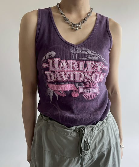 【USED】 Made in USA HARLEY-DAVIDSON Tank Top / 250524-014
