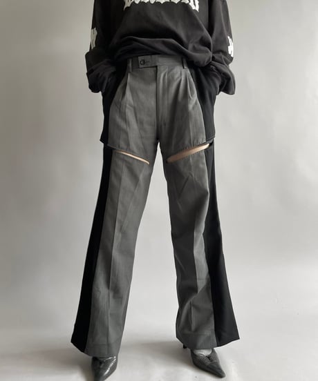 【RE;CIRCLE】 Re Suit Slit Pants/ 241003-007