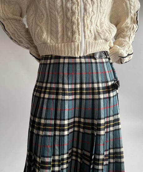 【USED】 Made in Scotland Kilt Skirt /250213-012