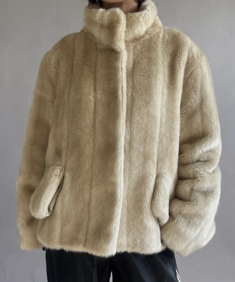 【USED】 Fake Fur Jacket /241221-003
