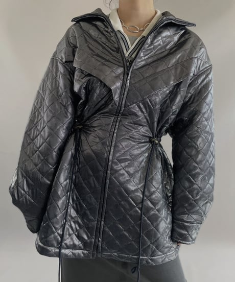 【USED】 Quilting Lame Jacket / 231021-016