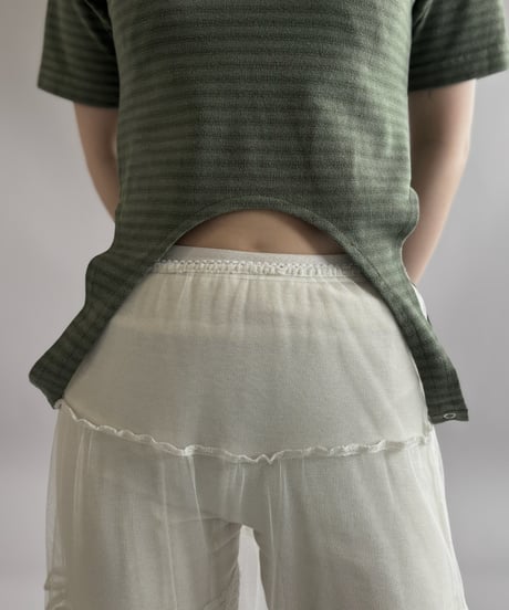 【RE;CIRCLE】 RE Mulch Boarder T-shirt Leotard / 260430-003