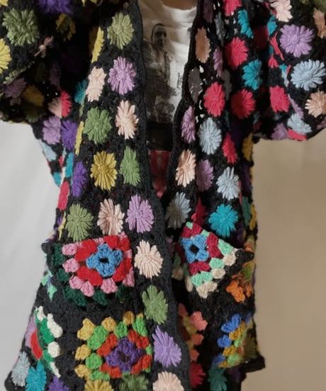 【RE;CIRCLE】 RE Granny Knit L/S Cardigan②/210917-014