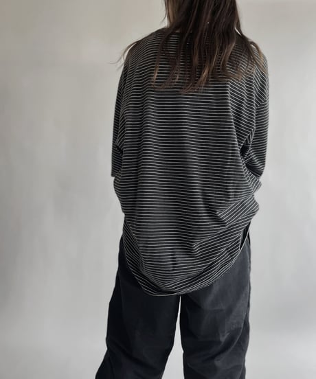 【USED】 Polo Ralph Lauren Striped T-shirt / 220618-015