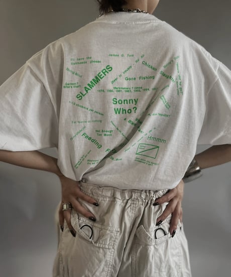 【USED 】Made in USA 90's Screen Stars Best Sonny Who T-Shirt /240505-024