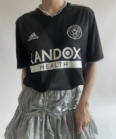 【USED】21~22's adidas SHEFFIELD Soccer Shirt / 250712-009