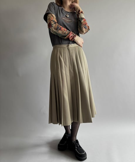 【USED】 HARLEY DAVIDSON TATTOO sleeve design top / 250913-012