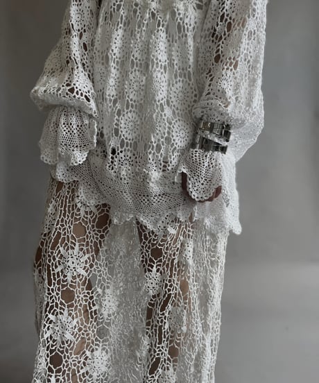【RE;CIRCLE】 RE Crochet Lace One-piece / 230504-003