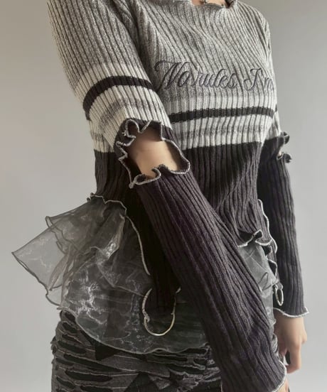 【RE;CIRCLE】 RE Mellow Knit Top /  251023-018