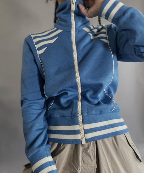 【USED】 Blickaren Jersey Top Light Blue / 230225-006