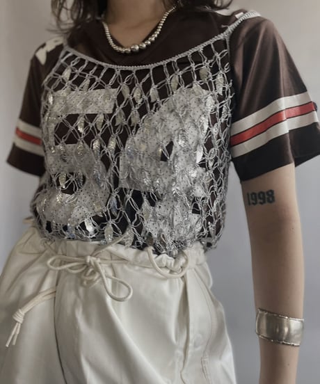 【USED】 Sleeveless Mesh Top / 230527-002