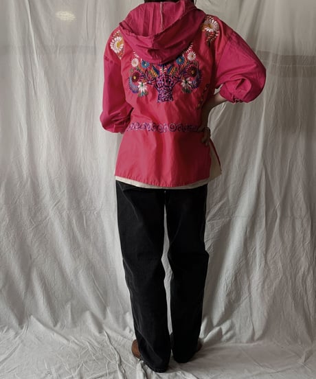 【RE;CIRCLE】RE Embroidery Ethnic Mexican Parker ⑧/210617-026
