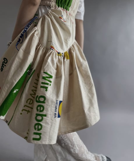 【RE;CIRCLE】RE Eco-Friendly Bag Code Camisole Middle One-piece / 240516-032