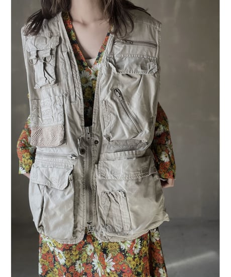 【USED】  Fishing Vest①/220220-003