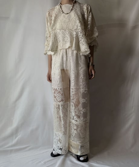 【RE;CIRCLE】 RE Lace Pants④/ 210801-067