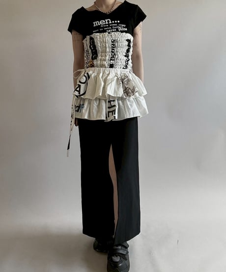 【RE;CIRCLE】 Re Eco Bag Tube Top/  250626-009