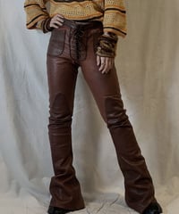 【USED】Vintage Leather Pants/210217-065