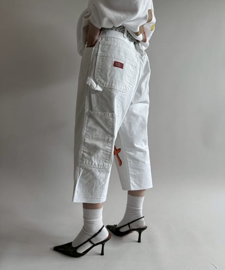 【USED】 END IS NEAR Dickies Painter Pants Cut Off  / 250329-003