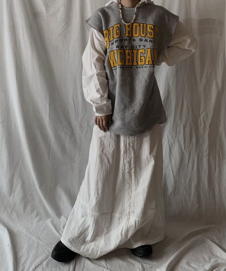 【RE;CIRCLE】 RE No-sleeve Sweat⑥/210414-034