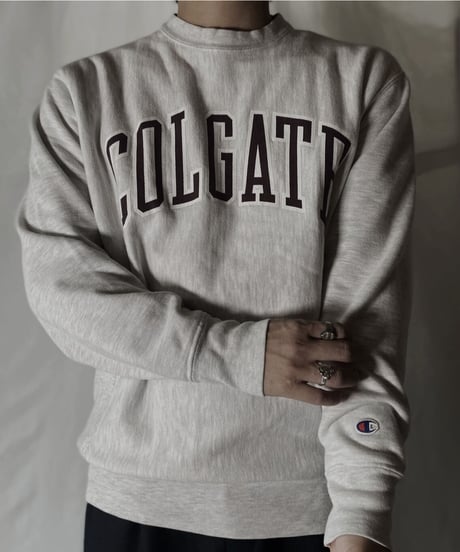 【USED】  Champion Reverse Weave Sweat COLGATE/211116-048