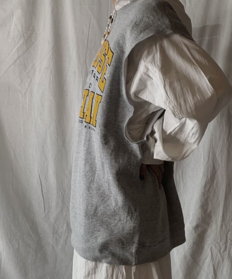 【RE;CIRCLE】 RE No-sleeve Sweat⑥/210414-034