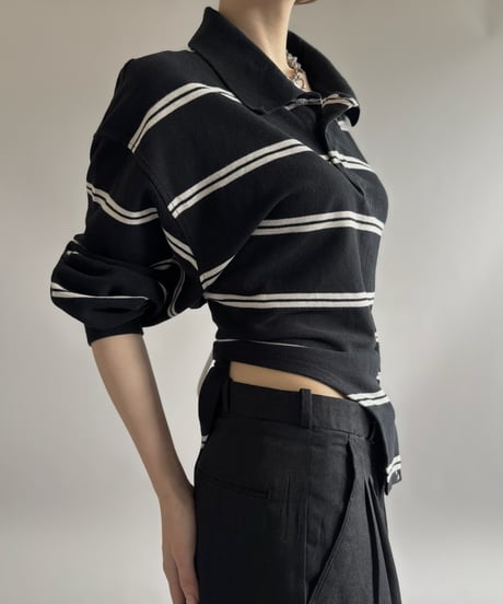 【RE;CIRCLE】 RE Leotard Rugger Shirt/ 260430-008