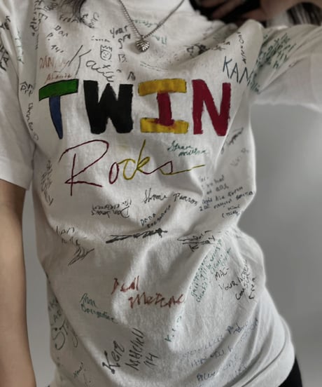 【USED】 S/S Message T-Shirt / 230817-010
