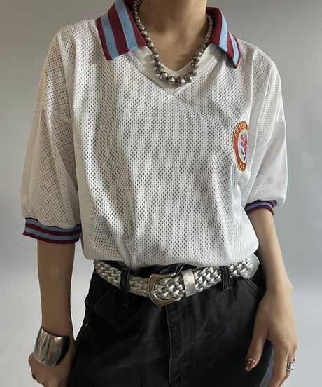 【USED】 ASTON VILLA Soccer Shirt /240831-030