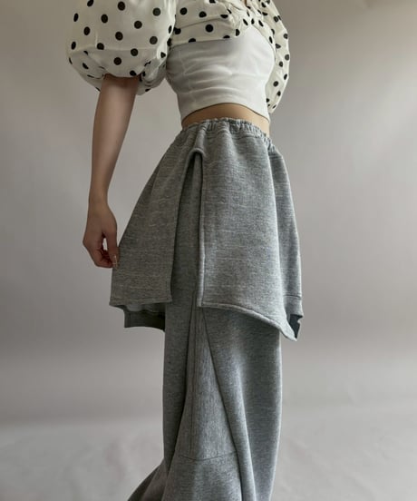 【RE;CIRCLE】 RE Sweat Pants Deformed / 260404-004