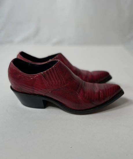 【USED】 Western  Leather Shoes/210826-004