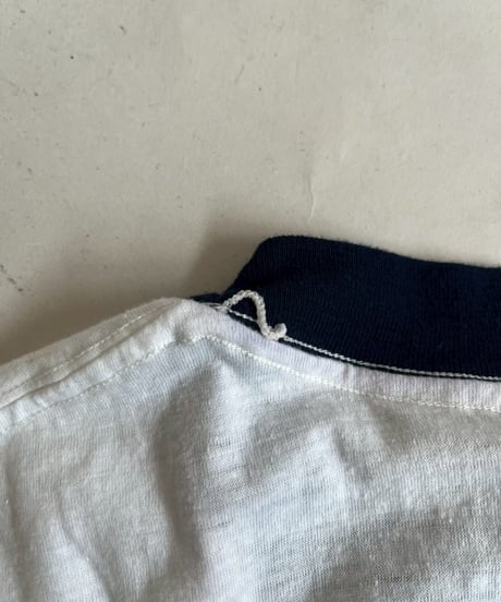 【USED】 Made in USA 80's SNEAKERS MITSUBISHI Ringer T-Shirt /250503-011
