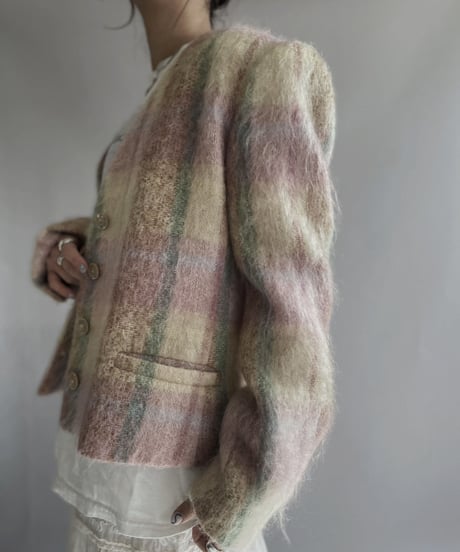 【USED】 Pure Wool Knit Jacket / 230102-012