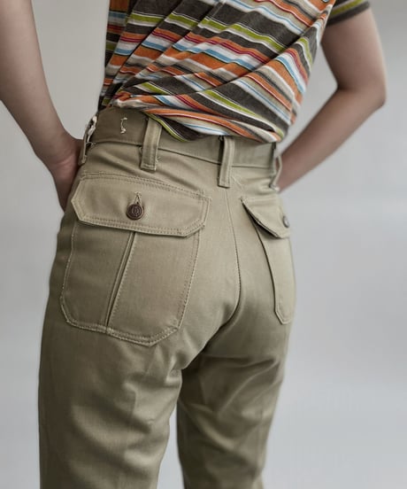 【USED】  Dickies Cotton Flare Pants / 220730-018