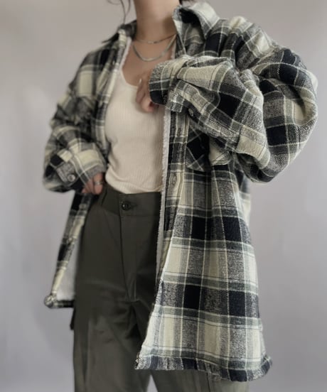【USED】  Flannel Shirt / 221112-008