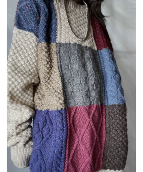 【USED】 Alan Knit L/S Top②/ 220120-055