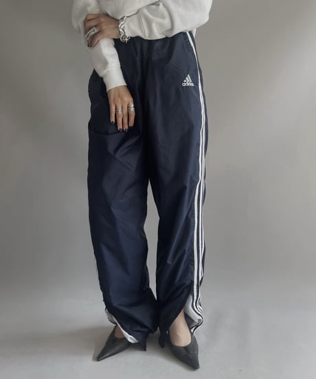 【USED 】adidas Nylon Line Pants/ 231118-015