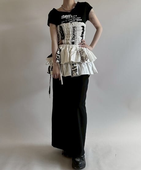【RE;CIRCLE】 Re Eco Bag Maki Skirt /  250626-010