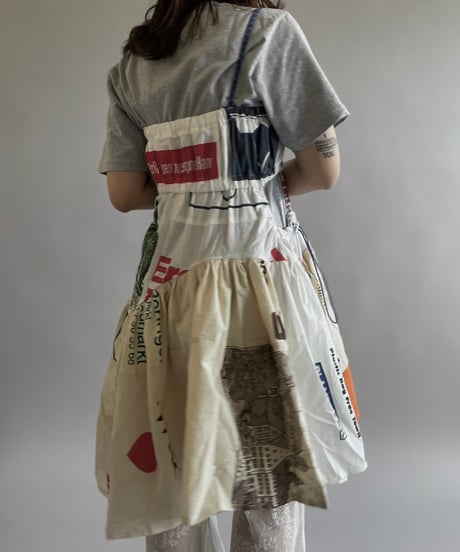 【RE;CIRCLE】RE Eco-Friendly Bag Code Camisole Middle One-piece / 240613-007